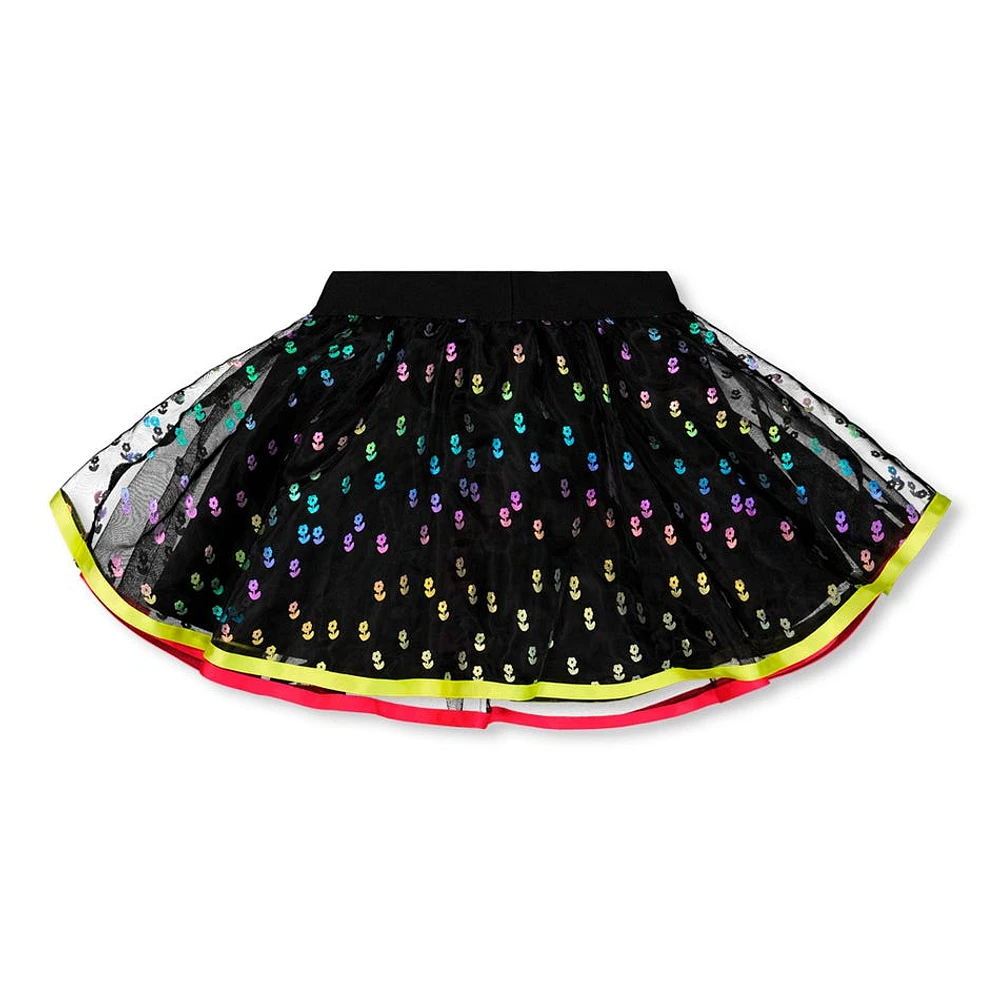 Girls Mesh Skirt 7-10y