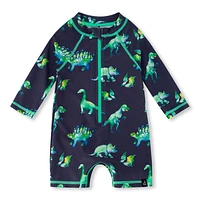 Dinos 1 Piece UV Swimsuit 2-6y