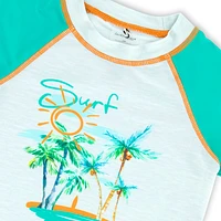 Palm Tree UV Rashguard 2-6y