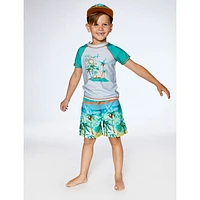 Palm Tree Boardshort 2-6y