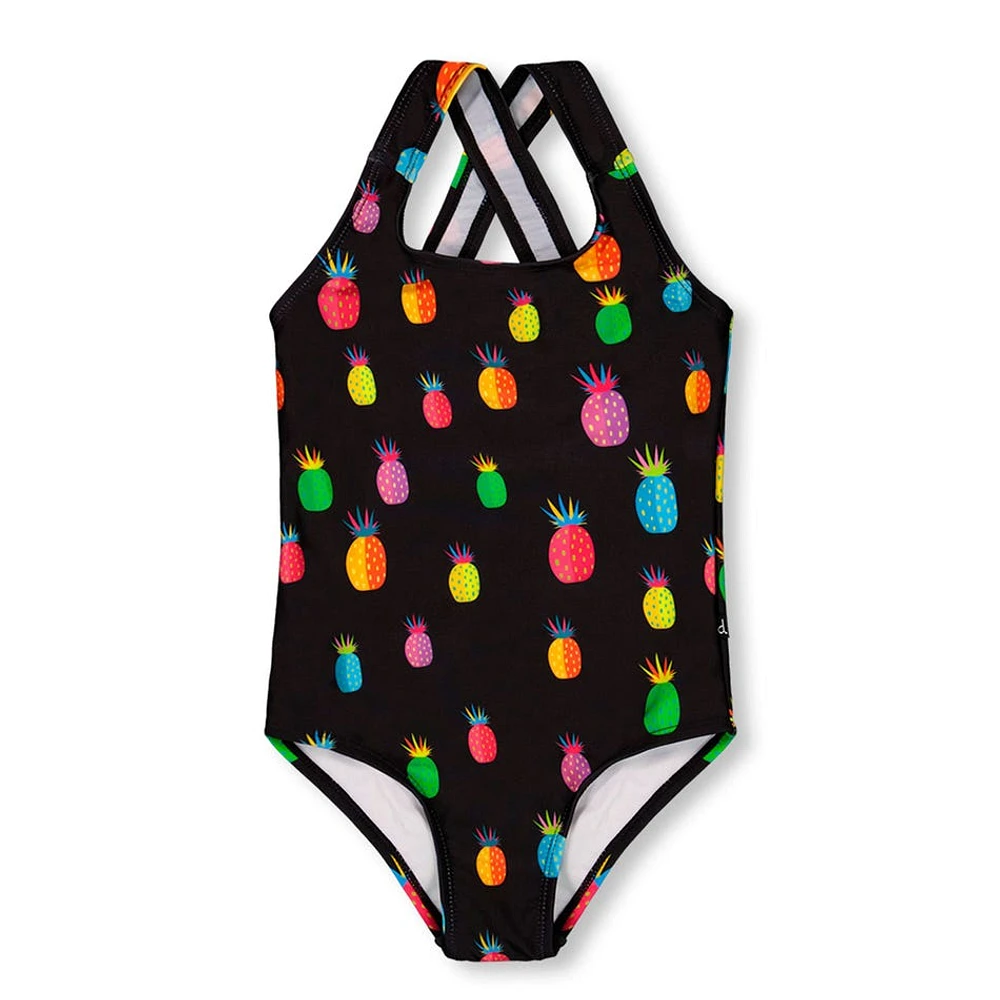 Maillot UV Une Pièce Ananas 7-12ans