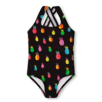 Maillot UV Une Pièce Ananas 7-12ans