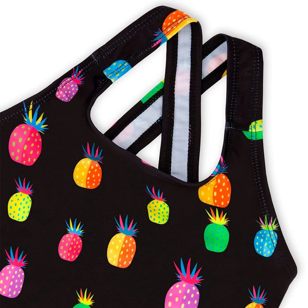 Maillot UV Une Pièce Ananas 7-12ans