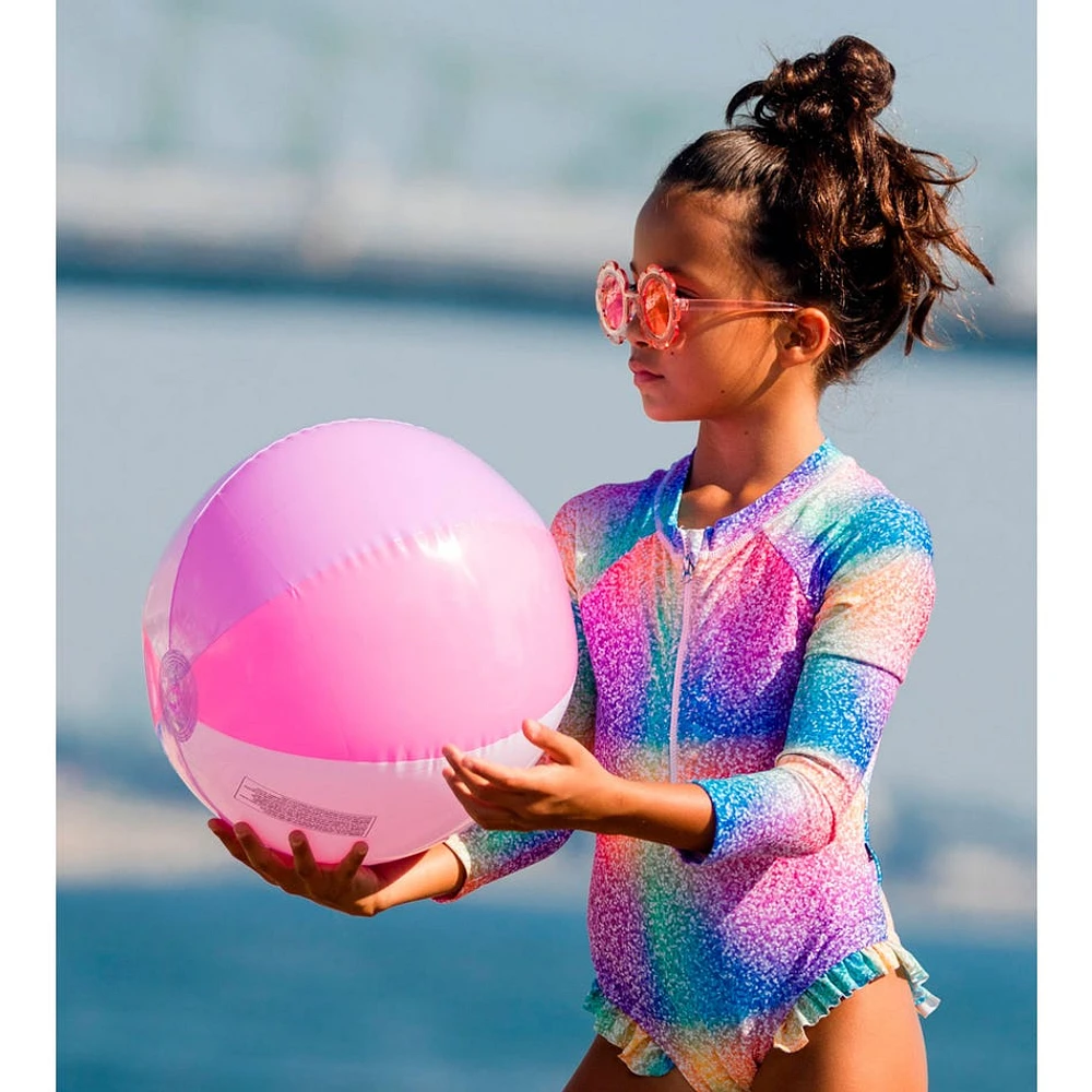 Maillot UV Une Pièce Arc-En-Ciel 7-12ans