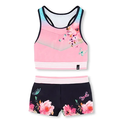 Flower Short Bikini 2-6y