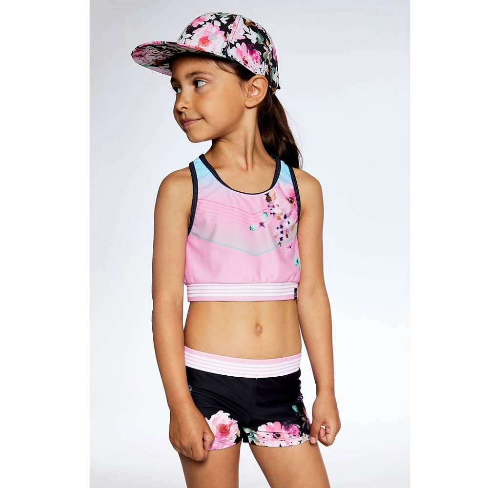 Bikini UV Short Fleurs 2-6ans