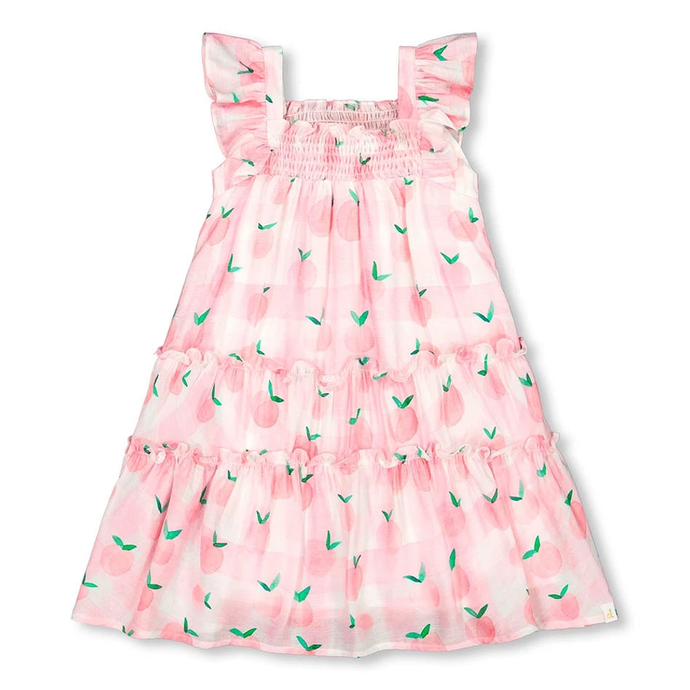 Robe Vichy Fruits 12-24mois