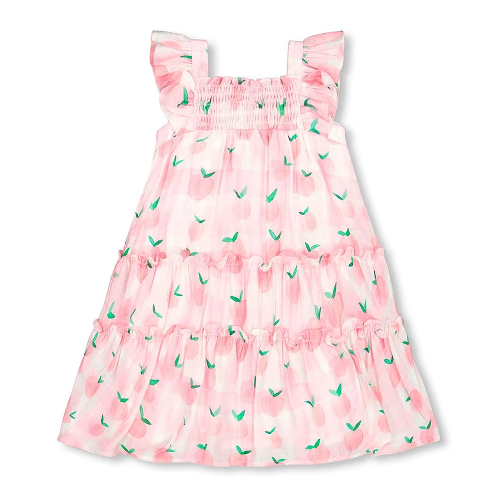 Robe Vichy Fruits 12-24mois