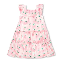 Vichy Fruits Dress 2-6y