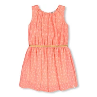 Heart Chiffon Dress 3-6y