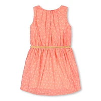 Heart Chiffon Dress 3-6y