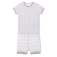 Little Flowers Pajamas 3-6y