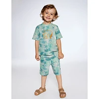 T-shirt Feuillage Safari 3-6ans