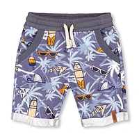 Short Ouatée Palmier BOYS 3-6ans