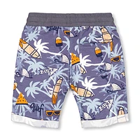 Short Ouatée Palmier BOYS 3-6ans