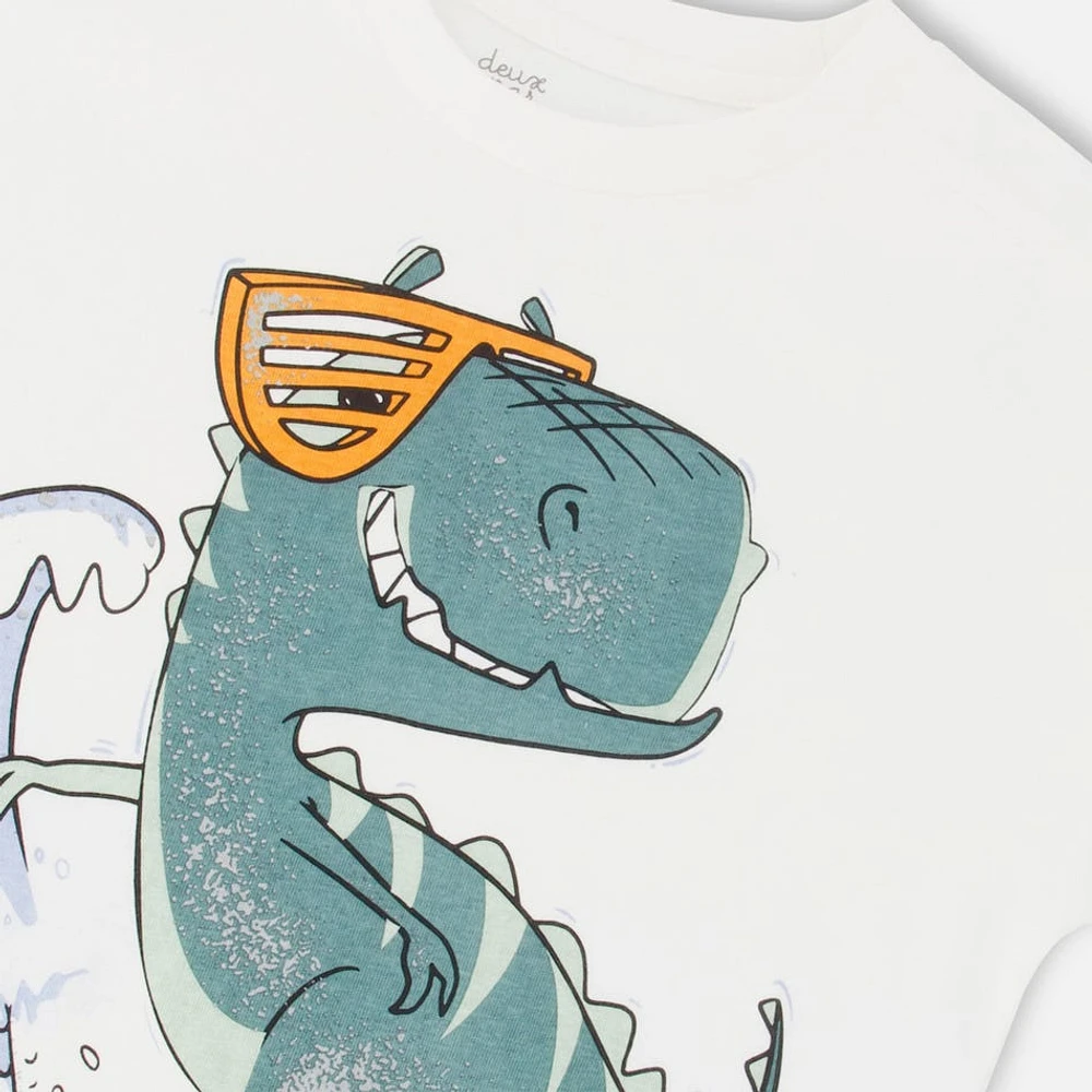 BOYS Dino Surf T-shirt 3-6