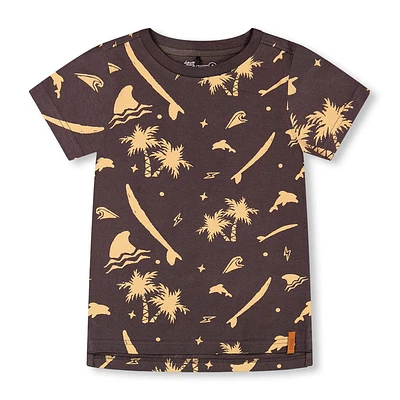 T-shirt Imprimé Palmiers BOYS 3-6ans