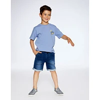 Basic Denim Shorts 3-6y