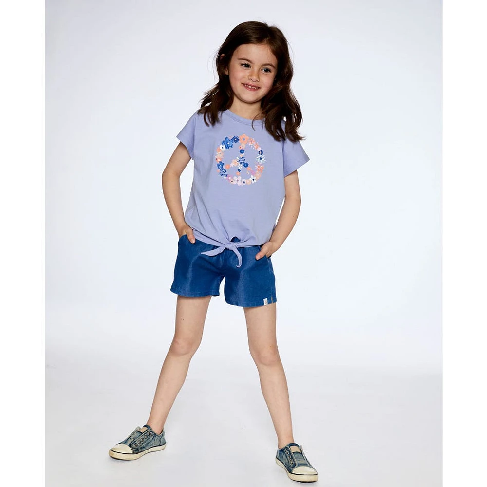 Short Chambray Champs 7-10ans