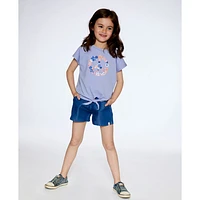 Short Chambray Champs 7-10ans