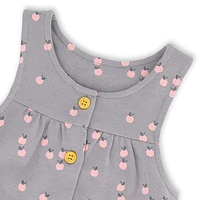 Apples Overall Set 6-24m