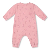 Fox Muslin Jumpsuit 12-24m