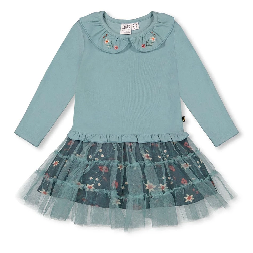 Edelweiss Mesh Dress 3-8y