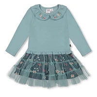 Edelweiss Mesh Dress 3-8y