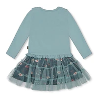 Edelweiss Mesh Dress 3-8y