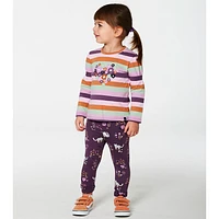 Kitty Print Legging 3-6y