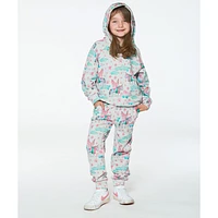 Unicorn Print Hoodie 3-6y