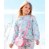 Unicorn Print Hoodie 3-6y