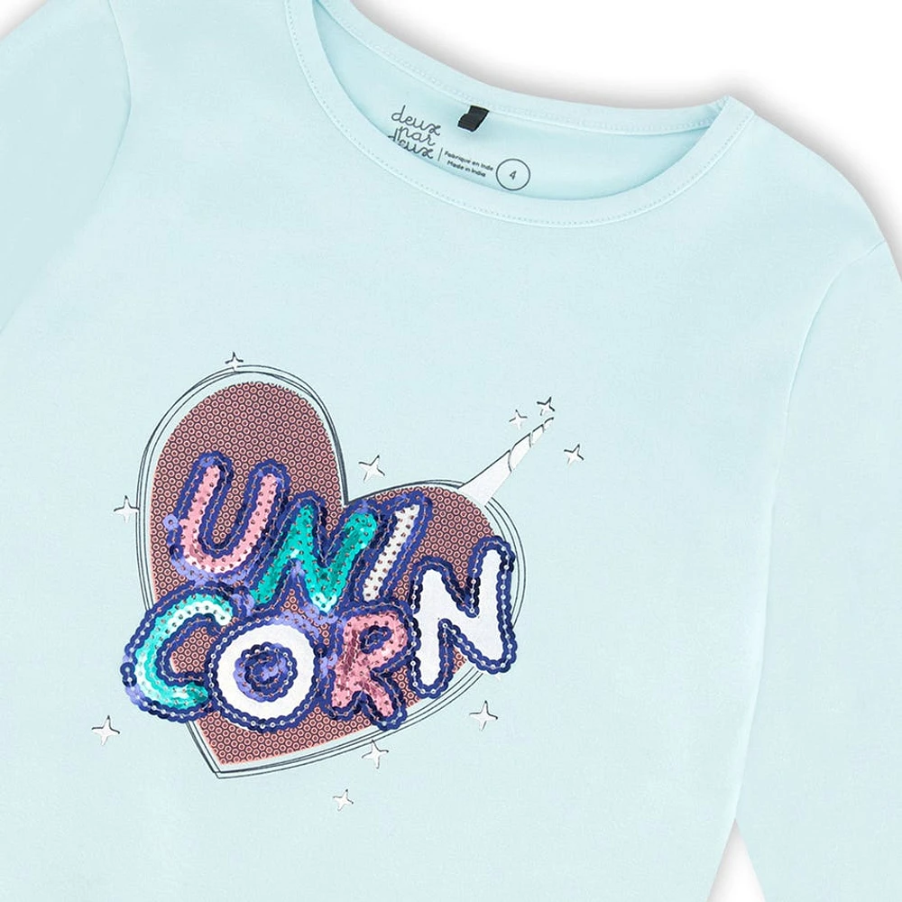 T-shirt Licorne 7-10ans