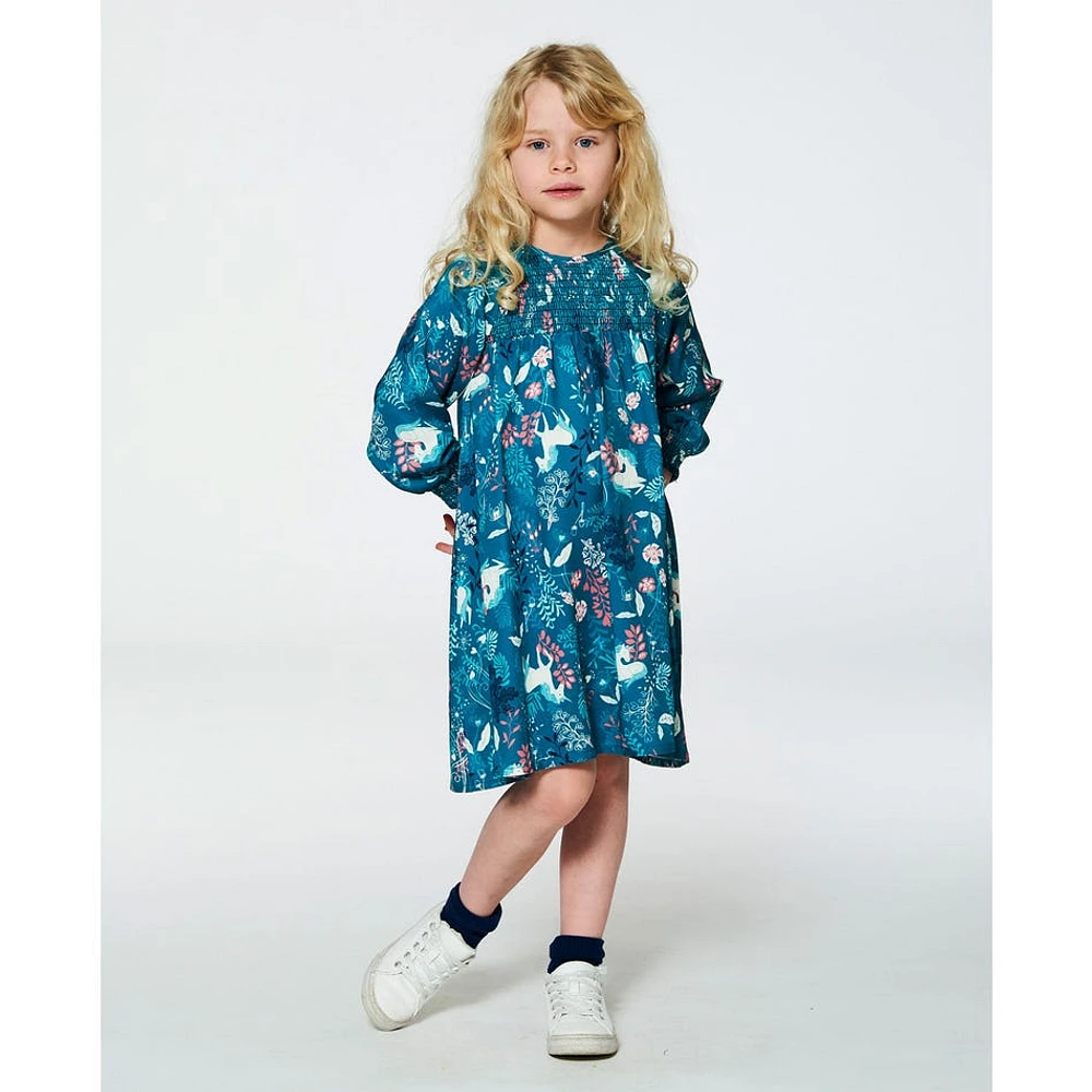 Robe Imprimée Licorne 3-6ans