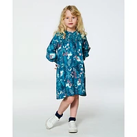 Unicorn Print Dress 7-10y