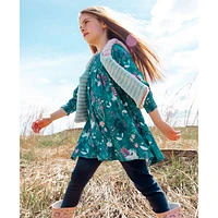 Unicorn Print Dress 7-10y