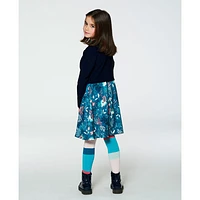 Unicorn Stripe Tights 3-12y