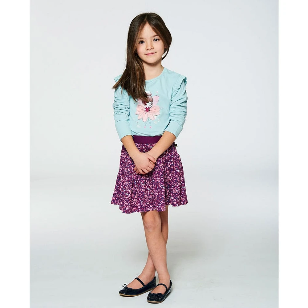 Forest Print Skirt 7-10y