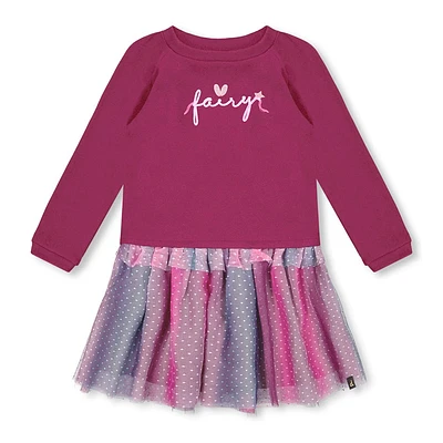 Forest Tulle Dress 7-10y