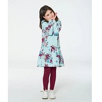 Forest Print Dress 3-6y