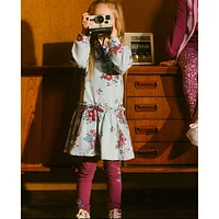 Forest Print Dress 3-6y