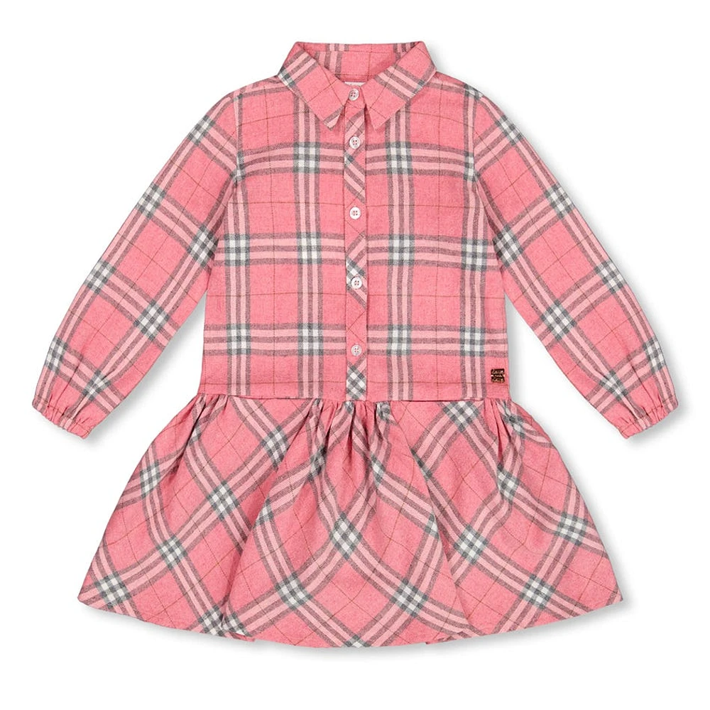 Friends Plaid Dress 3-6y