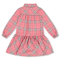 Friends Plaid Dress 3-6y