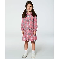 Friends Plaid Dress 3-6y