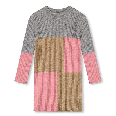 My 31 Block Sweater Dress 3-6y