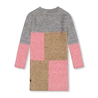 My 31 Block Sweater Dress 3-6y