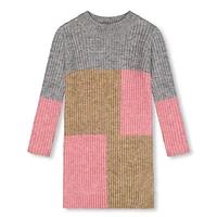 My 31 Block Sweater Dress 7-10y