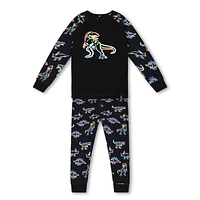 Neon Dinos Pajamas 7-10y