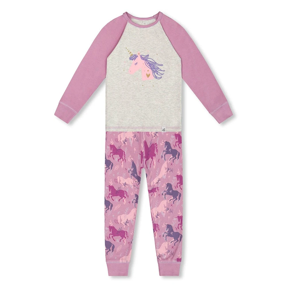 Unicorn Pajamas 3-6y