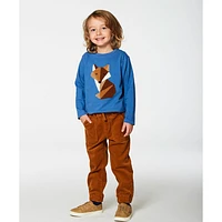 Forest Fox T-shirt 3-6y